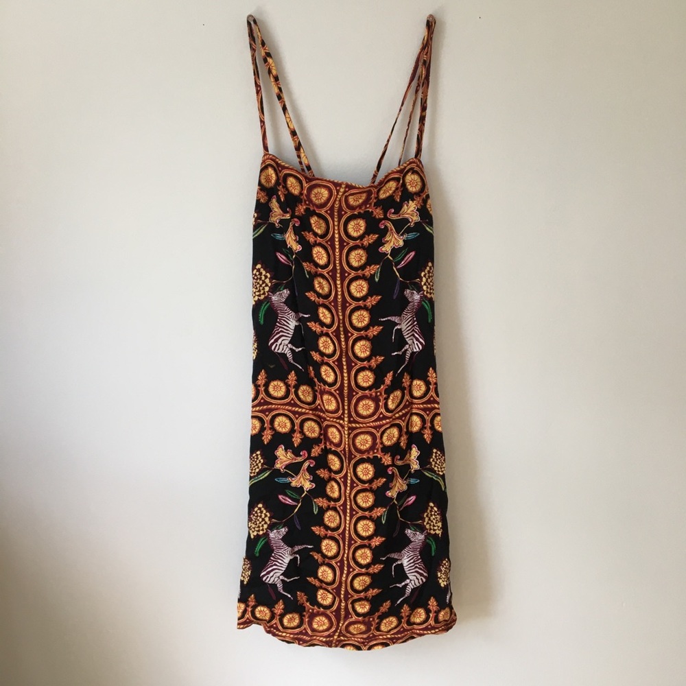 Urban Outfitters Ecote Strappy Minidress - small